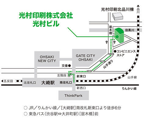 本社地図