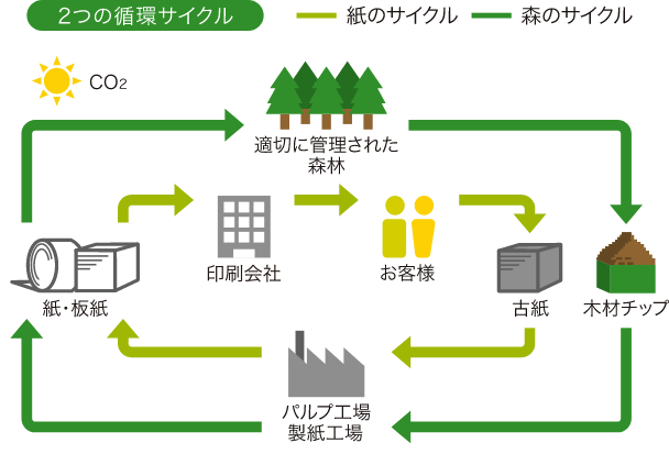 2つの循環サイクル