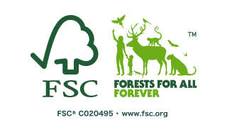 FSC（Forest Stewardship Council® （森林管理協議会））森林認証制度の認証マーク