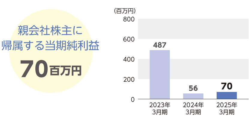 親会社株主に帰属する当期純利益