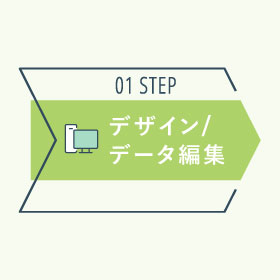 ステップ1　デザイン／データ編集