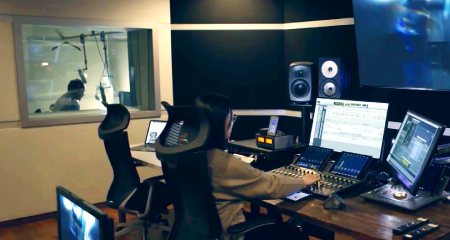 録音スタジオの画像